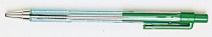 KUGLEPEN PILOT MATIC BP-S GRØN FINE 0.27 MM
