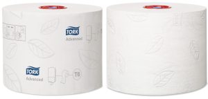 TOILETPAPIR TORK ADVA 127530 KOMPAKT T6 AUTO SHIFT PK/27 RL