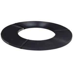 STÅLBÅND SORT ENKELTLAGS 16X0,5MM  CA. 24KG.