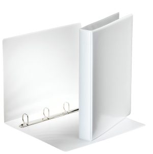 COMBI RINGBIND M/LOMME 49702 40/25 4DR HVID A4 ESSELTE