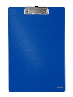 CLIPBOARD A4 U/FORSIDE BLÅ M/KLEMME 56055