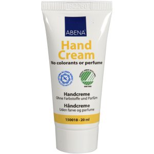 HÅNDCREME ABENA 20ML. U/FARVE & PARFUME 21% FEDT