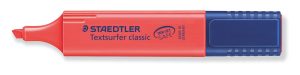 STAEDTLER TEKSTMARKER RØD TEXTSURFER