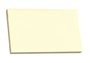 BLOK NOTES FLYTBARE 125X75MM GUL -  PK A 12 BLOKKE