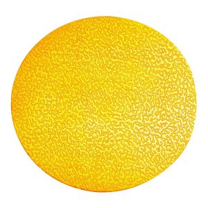 GULVMARKERING "PUNKT" GUL Ø100MM 0,7MM 10 STK