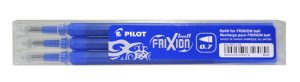 REFILL PILOT FRIXION BLÅ 'M' 0,7MM 3 STK/PK