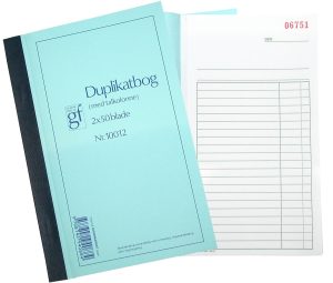 DUPLIKATBOG 92220420 108X200MM (10012)