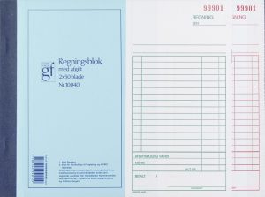 REGNINGSBLOKKE GRAFISK MOMS 10,8X20CM 10040