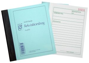 BLOK REKVISITION 92220310 108X150MM