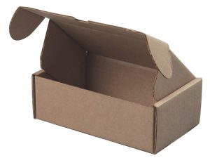 POSTÆSKE 172X108X58MM 3 MM, BRUN