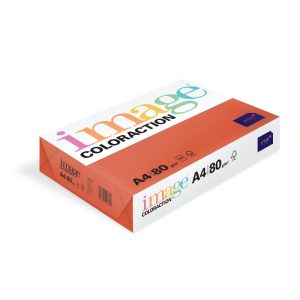 A4 KOPIPAPIR IMAGE KORALRØD ZR09 80 G PK/500 ARK