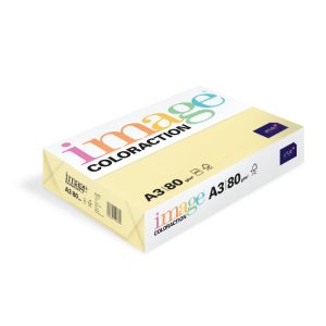 A3 KOPIPAPIR IMAGE PALE YELLOW MAJSGUL - 80 G PK/500 ARK
