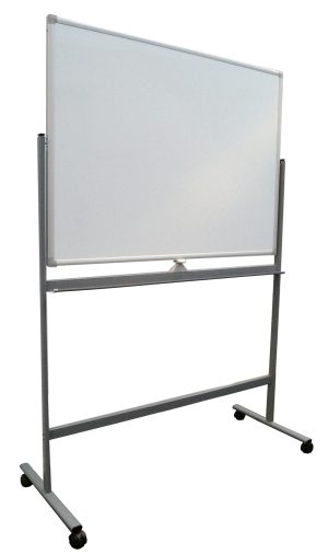 MOBILTAVLE TWIN 1500X1200MM WHITEBOARD