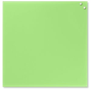 GLASTAVLE NAGA MAGNETISK 45X45 CM LIMEGRØN