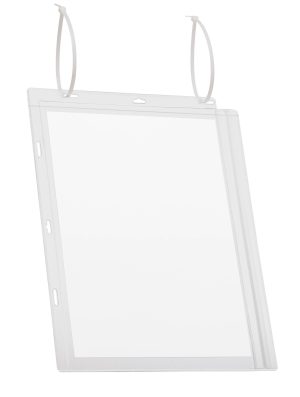 VANDTÆT INFOLOMME A4 KABELBIND TRANSPARANT 5 STK - 502719