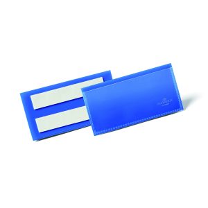 LAGERLOMME/ETIKETHOLDER SELVKL MØRKBLÅ 50 STK 175907