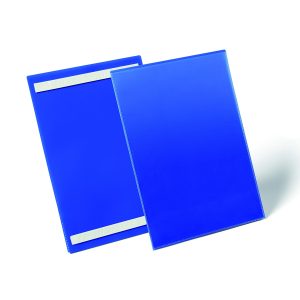 LAGERLOMME SELVKLÆBENDE A4 HØJ MØRKBLÅ 50 STK 179707