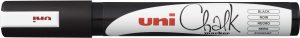 UNI CHALKMARKER PWE-5M SORT 1,8-2,5MM