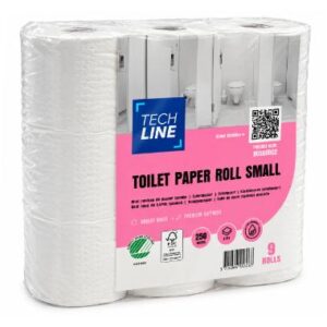 TOILETPAPIR 3 LAG HVID LUKSUS TECHLINE 30MTR.X72 RL.