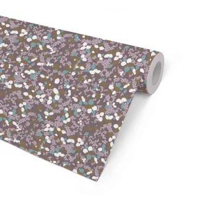 GAVEPAPIR 57CM "VATTENBLAD KOBBER" MAT 154 MTR.
