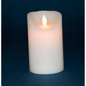 BLOKLYS LED - SÆT M/3 STK ÆGTE STEARIN