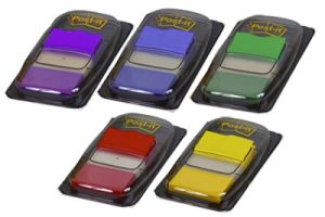 INDEXFANER POST-IT 680-3 GRØN GRØN I DISP./50 25X43 MM