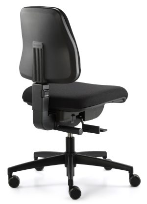 DAUPHIN KONTORSTOL SHAPE S TL00645 M/SORT KING  52-65 CM