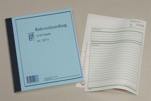 BLOK REKVISITION 2073