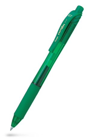 PENTEL ENERGEL X GRØN 0,7 MM BL107  84% GENBRUG