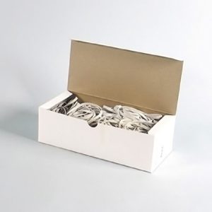 GUMMIBÅND 140X5 MM HVIDE ÆSK/500 G