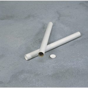 PAPRØR HVID Ø80 MM  750 MM 57807