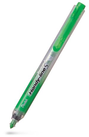 TEKSTMARKER PENTEL SXS15 GRØN M/KLIKMEKANISME