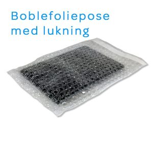 BOBLEFOLIEPOSE M/KLAP & TAPE 300X400MM+50MM
