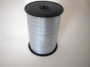 GAVEBÅND 10MM MATLINE  SØLV (71) 250M.