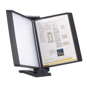 REGISTERSYSTEM A4 QUICKFIND GR.MODUL ANTRACIT T/10 LOMMER