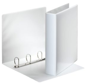 COMBI RINGBIND M/LOMME 49704 60/40 4DR HVID A4 ESSELTE