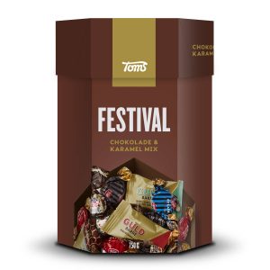 CHOKOLADE TOMS FESTIVAL MIX 750 GR.