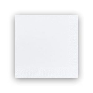 SERVIETTER 33CM 3-LAGS  HVID DUNI  KRT/1000STK