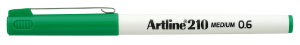 ARTLINE EK210N FIBERPEN GRØN 0,6MM