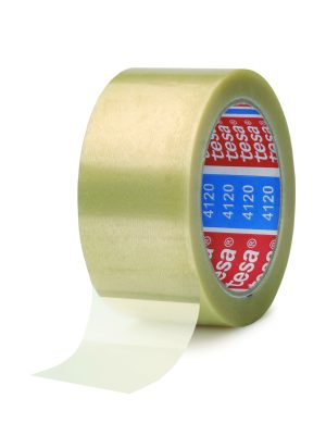 PAKKETAPE 50 MM X 66 M TESA 4120 PVC KLAR