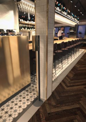 FROST DISPENSER SENSOR BØRSTET KOBBER