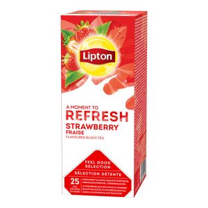 TE LIPTON JORDBÆR ÆSK/25 BREVE
