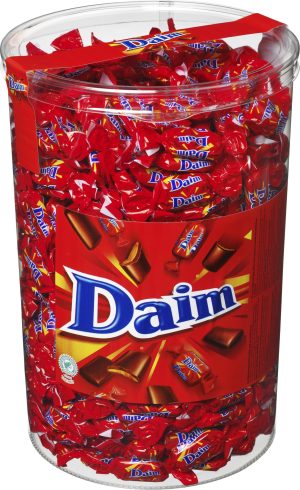 CHOKOLADE DAIM MINI 2.5 KG.