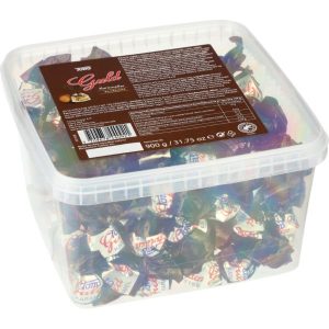GULDKARAMELLER TOMS 900 GR. CHOKOLADE