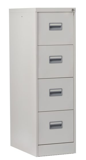 HÆNGEMAPPESKAB M/4 SKUFFER HVID ALTIKON N.N