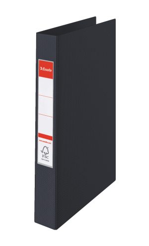 RINGBIND A4 35/25 MM 4RR M/ETIKET SORT 14462 RINGBIND A4 35/25 MM 4RR M/ETIKET SORT 14462