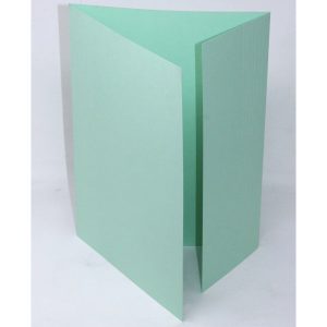 KARTONMAPPE A4 103 M/1 KLAP GRØN 250 GR.