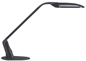 LAMPE DUO M/BORDFOD SORT LED