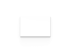 GLASTAVLE MOOD WALL 150X100CM HVID