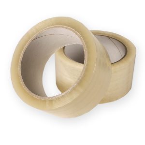 PAKKETAPE 50 MM X 66 M KLAR PP ACRYLLIC LOW NOISE